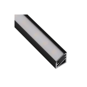 PROFIL TRILINE MINI 2M, CZARNY KĄTOWY, z wcisniętą - obrazek 1