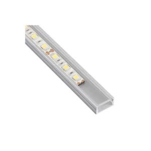 PROFIL LINE MINI 2M, NAKŁADANY ALUMINIUM TRANSPARE - obrazek 1