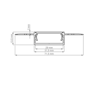 PROF-DEOLINEXL-AL-OP-2M - Profil XL - obrazek 2