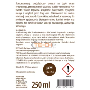 JAX09E 250ml - obrazek 5