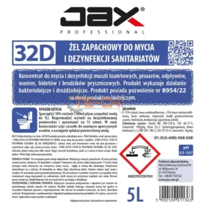 JAX32D 5L x4 - obrazek 4
