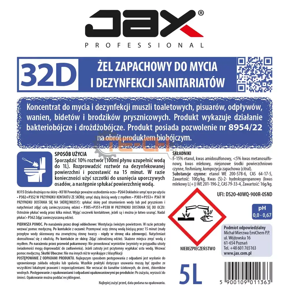 JAX32D 5L x4