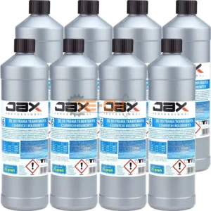 JAX16 1L x8 ENZYMATYCZNY ŻEL DO PRANIA TKANIN BIAŁYCH, CZARNYCH, KOLOROWYCH - obrazek 1