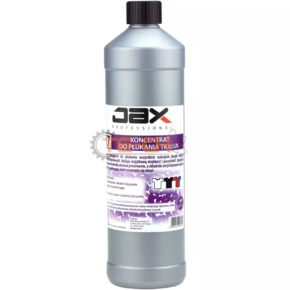 JAX17 1L x8 KONCENTRAT DO PŁUKANIA TKANIN