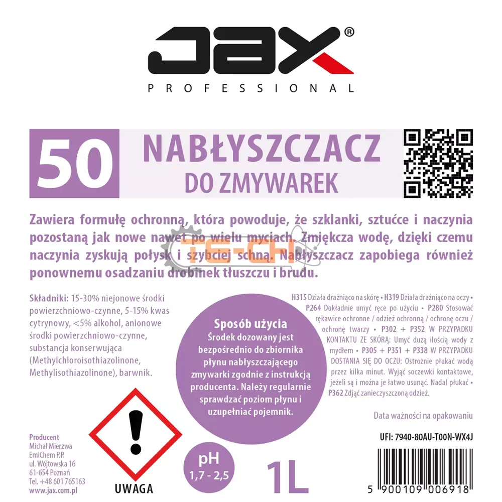 JAX50 1L x8