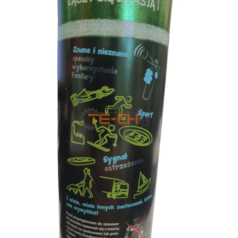 Pulsar fanfara kibica 200ml z trąbką