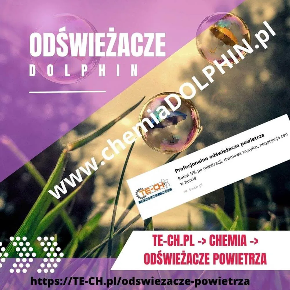 0,75L / 750ml DOLPHIN SWING intensywny odświeżacz powietrza perfumowany