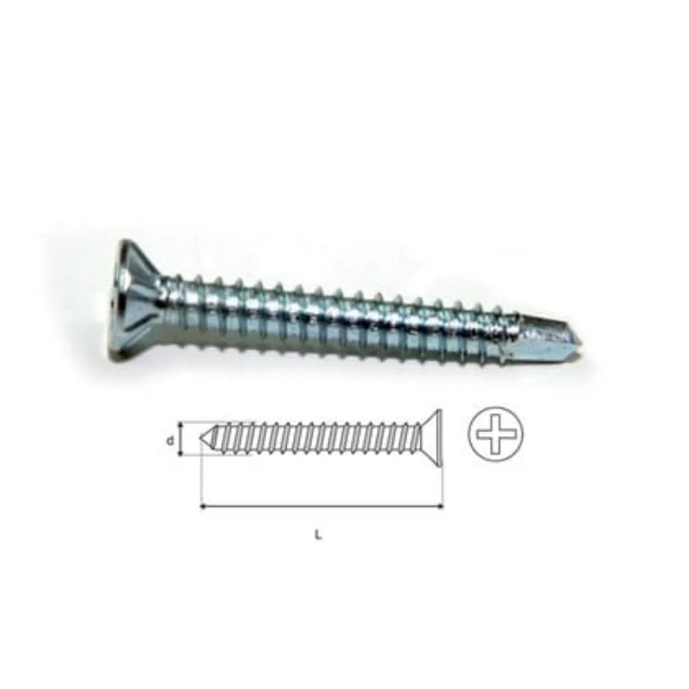 Wkręt do stolarki okiennej WTEX-PCV 3,9x19 100szt
