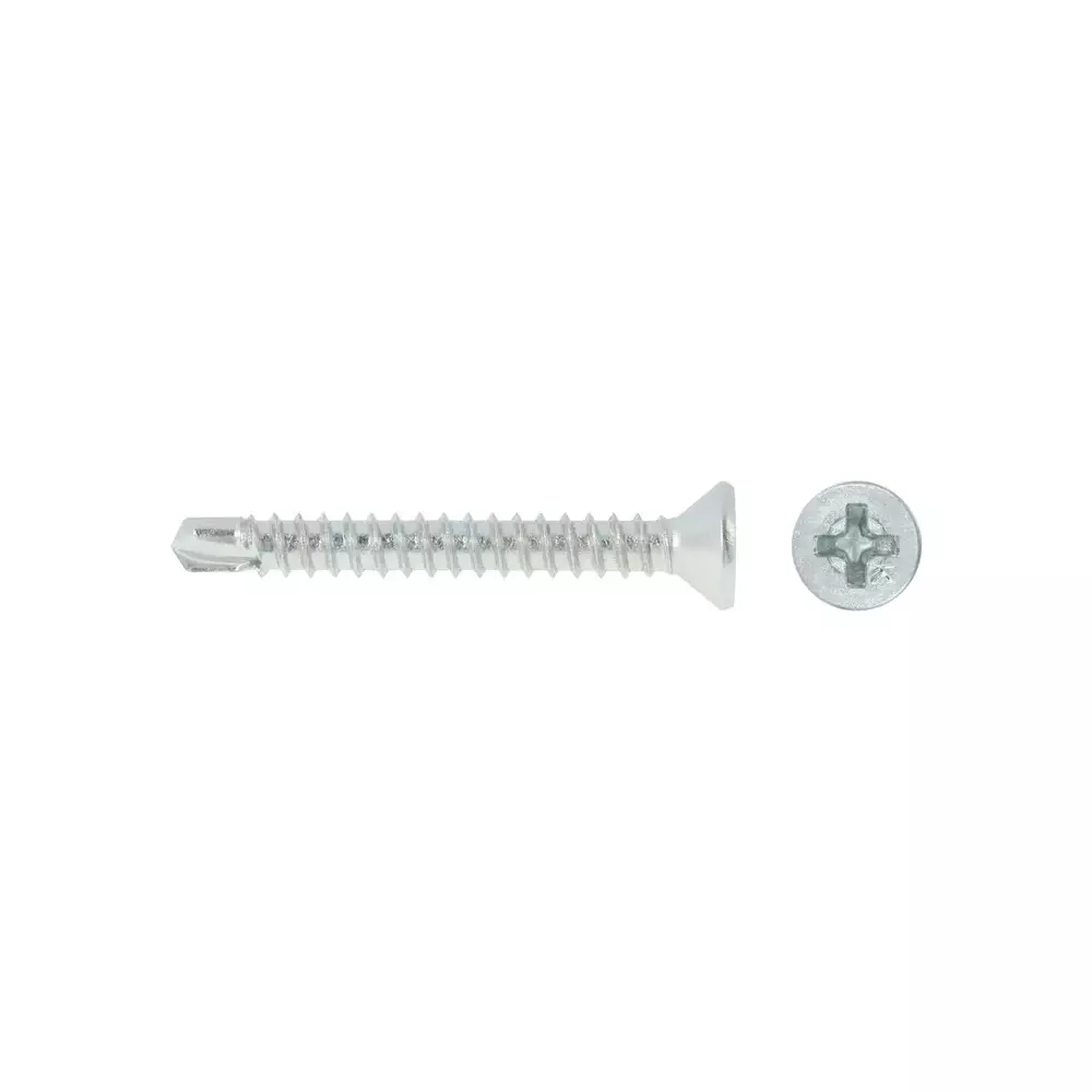 WSPCV-B-39019 100szt wkręty do wzmocnień stal/pcv