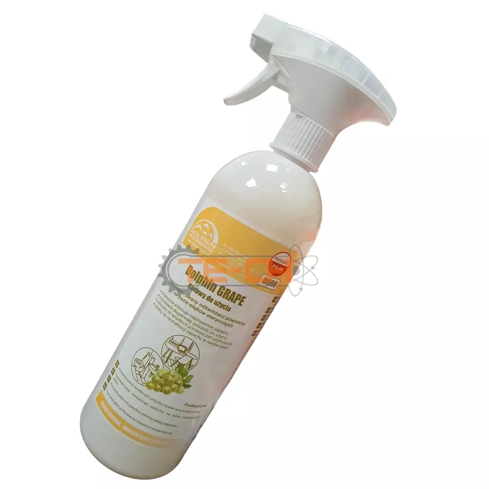 0,75L / 750ml Dolphin GRAPE winogronowy intensywny skoncentrowany odświeżacz powietrza