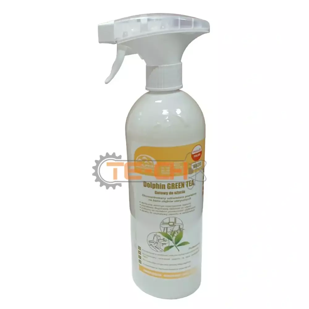 0,75L / 750ml DOLPHIN GREEN TEA intensywny odświeżacz powietrza zielona herbata
