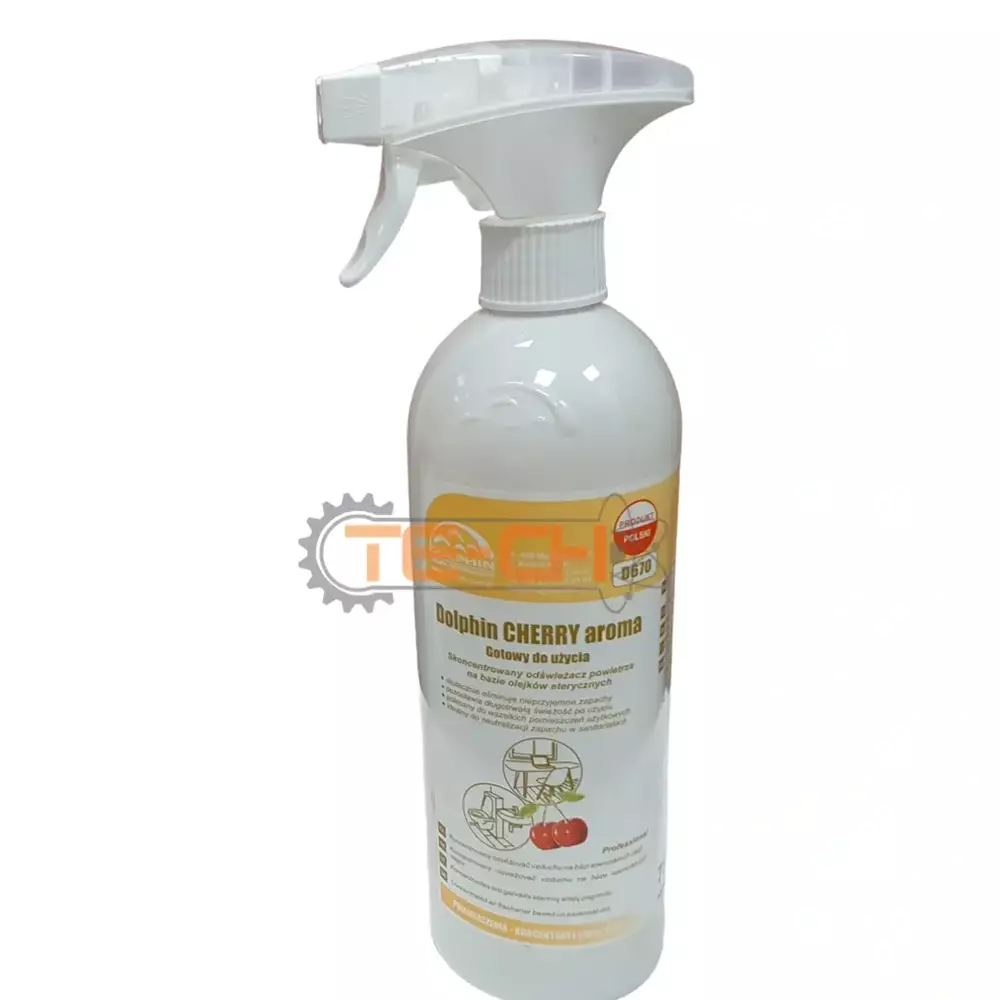 0,75L / 750ml DOLPHIN CHERRY intensywny odświeżacz powietrza wiśniowy