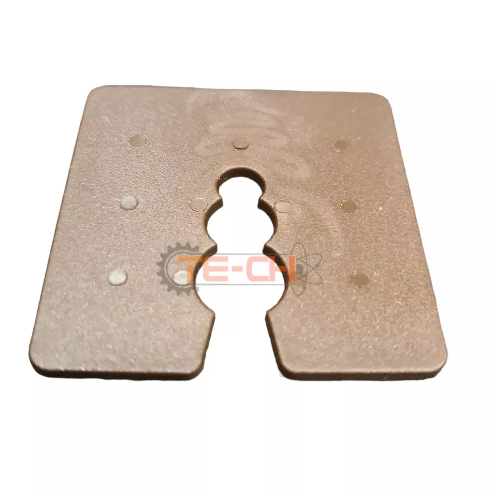 DW-02 50szt Podkładki dystansowe 50x50 brązowe 2mm