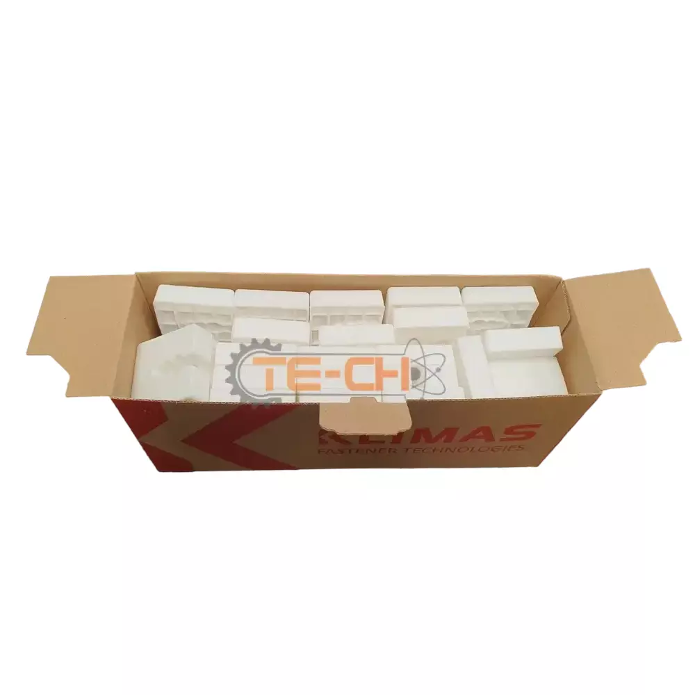 DW-15 50szt Podkładki dystansowe 50x50 białe 15mm