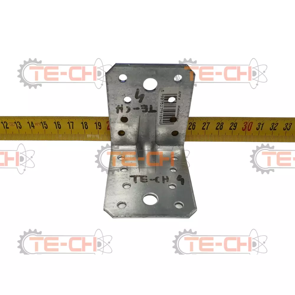 KPW4 1szt kątownik wzmocniony ciesielski 65x65x55x2,5mm