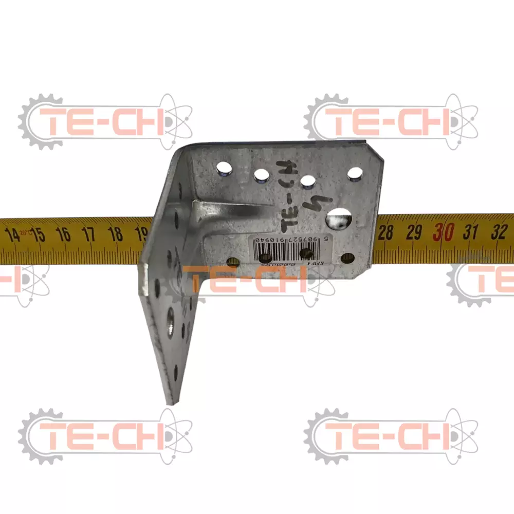 KPW4 1szt kątownik wzmocniony ciesielski 65x65x55x2,5mm