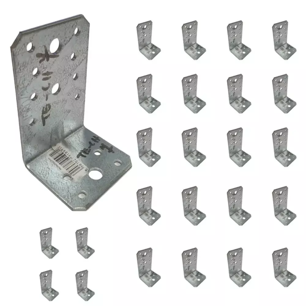 KPW7 25szt kątownik wzmocniony ciesielski 90x50x55x2,5mm