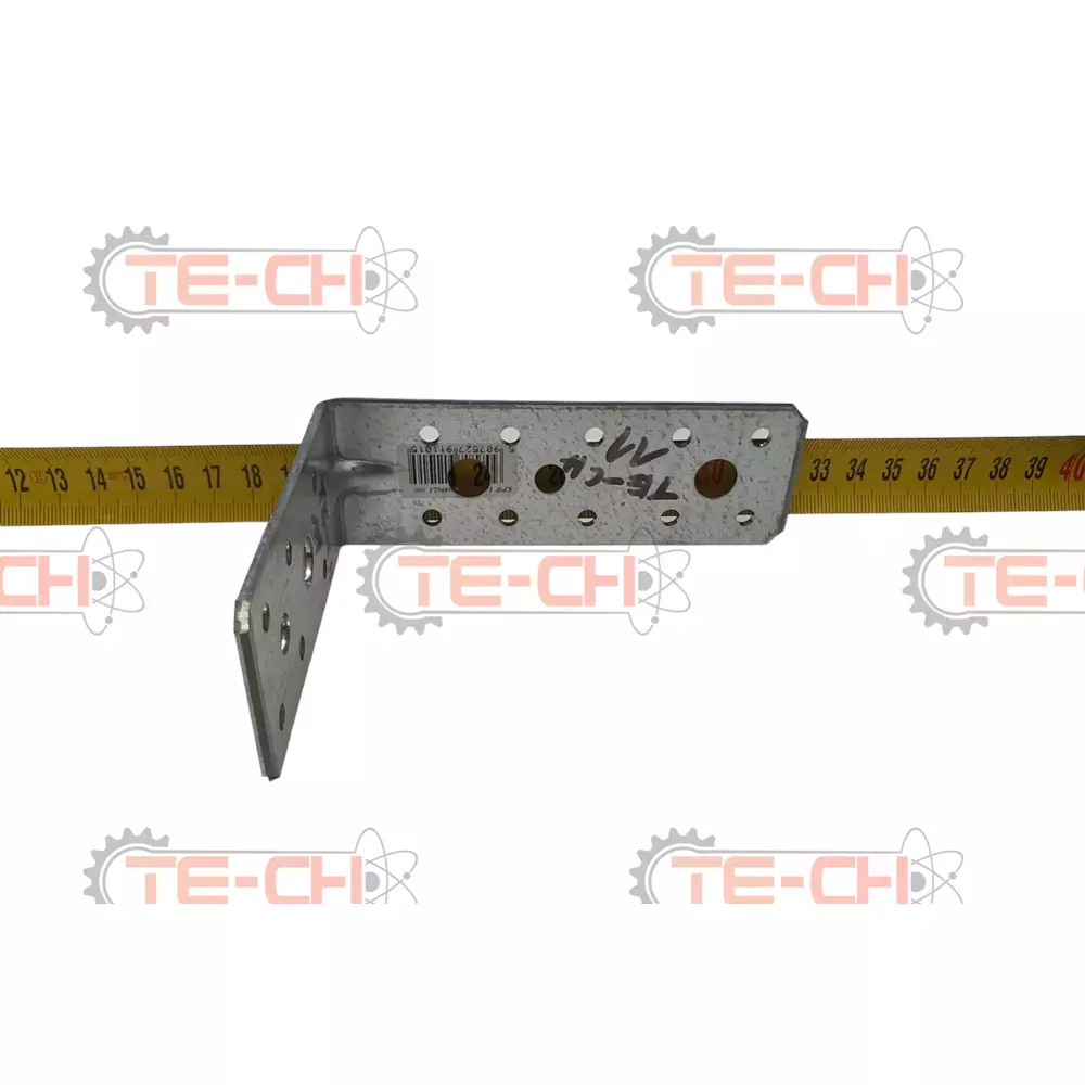 KPW11 1szt kątownik wzmocniony ciesielski 120x90x40x2,5mm