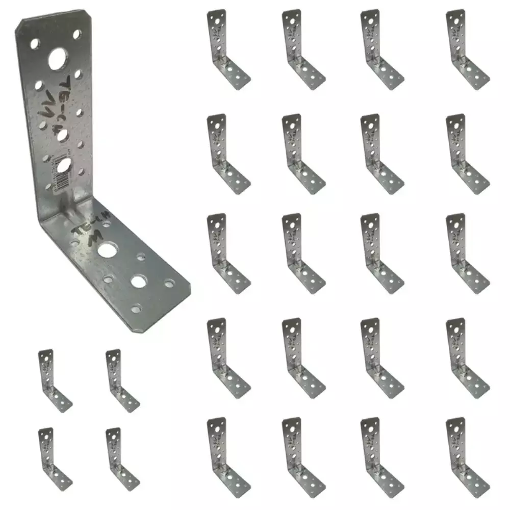 KPW11 25szt kątownik wzmocniony ciesielski 120x90x40x2,5mm