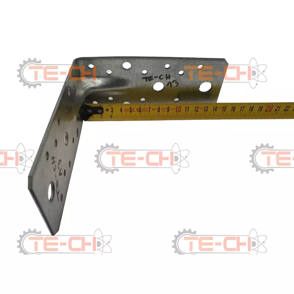 KPW13 1szt kątownik wzmocniony ciesielski 150x150x65x2,5mm