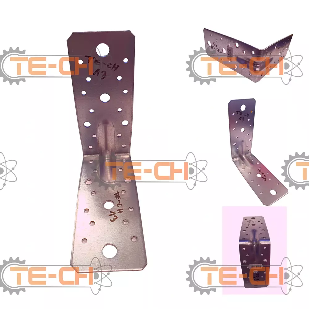 KPW13 1szt kątownik wzmocniony ciesielski 150x150x65x2,5mm