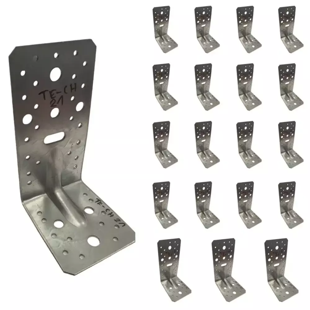 KPW21 20szt kątownik wzmocniony ciesielski 172x105x90x2,5mm