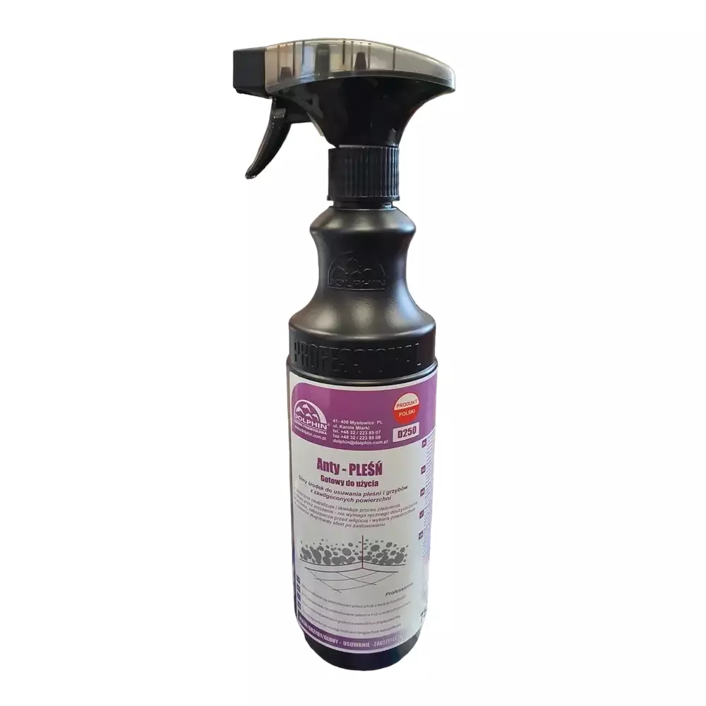 Dolphin ANTY-PLEŚŃ 750ml środek na pleśń, grzyby, glony