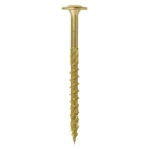 Wkręt ciesielski do drewna 10x380 łeb talerzowy TORX WKCP-10380 1szt - obrazek 1