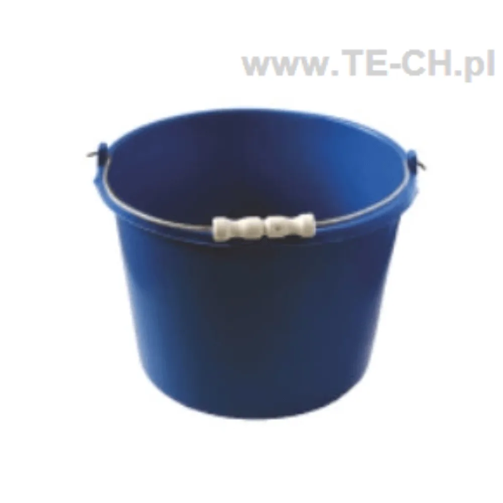 Wiadro budowlane z koralikiem 12L BLUE DOLPHIN