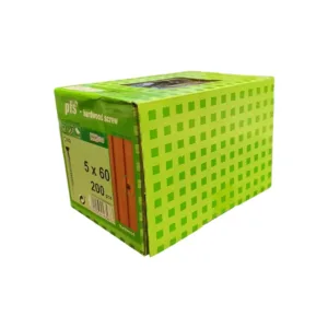 Wkręt elewacyjny z brązowym łbem 200 szt 5x60 tarasowo-elewacyjny gniazdo SQ - bit w komplecie - obrazek 6