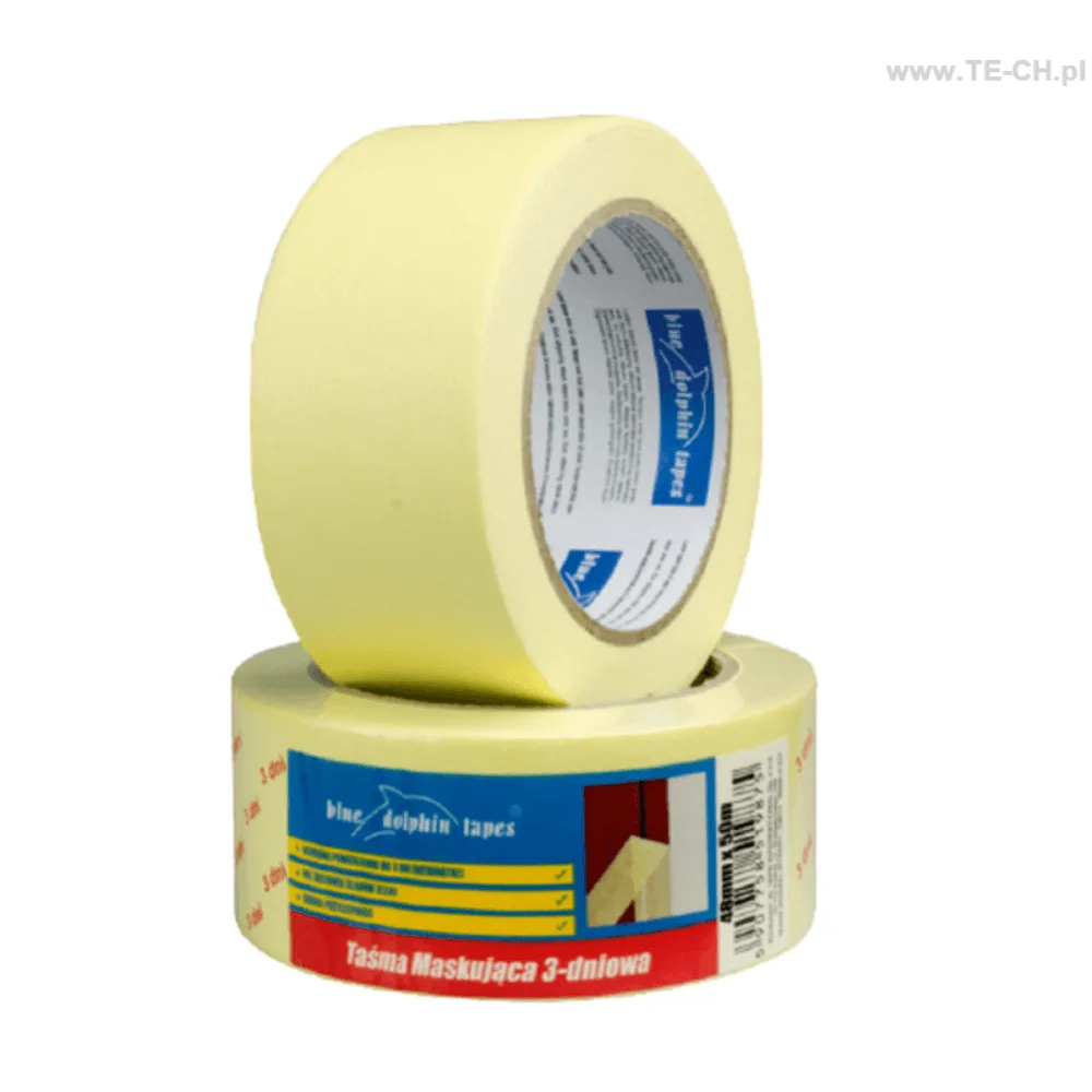 Taśma ochronna maskująca 3 dniowa 48mm/50m