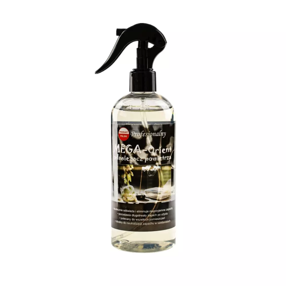 Skoncentrowany odświeżacz powietrza na bazie olejków eterycznych MEGA - ORIENT 400ml