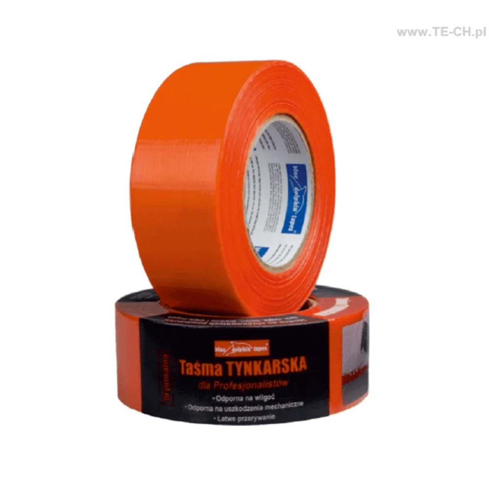Taśma tynkarska pomarańczowa BLUE DOLPHIN 48mm/20m