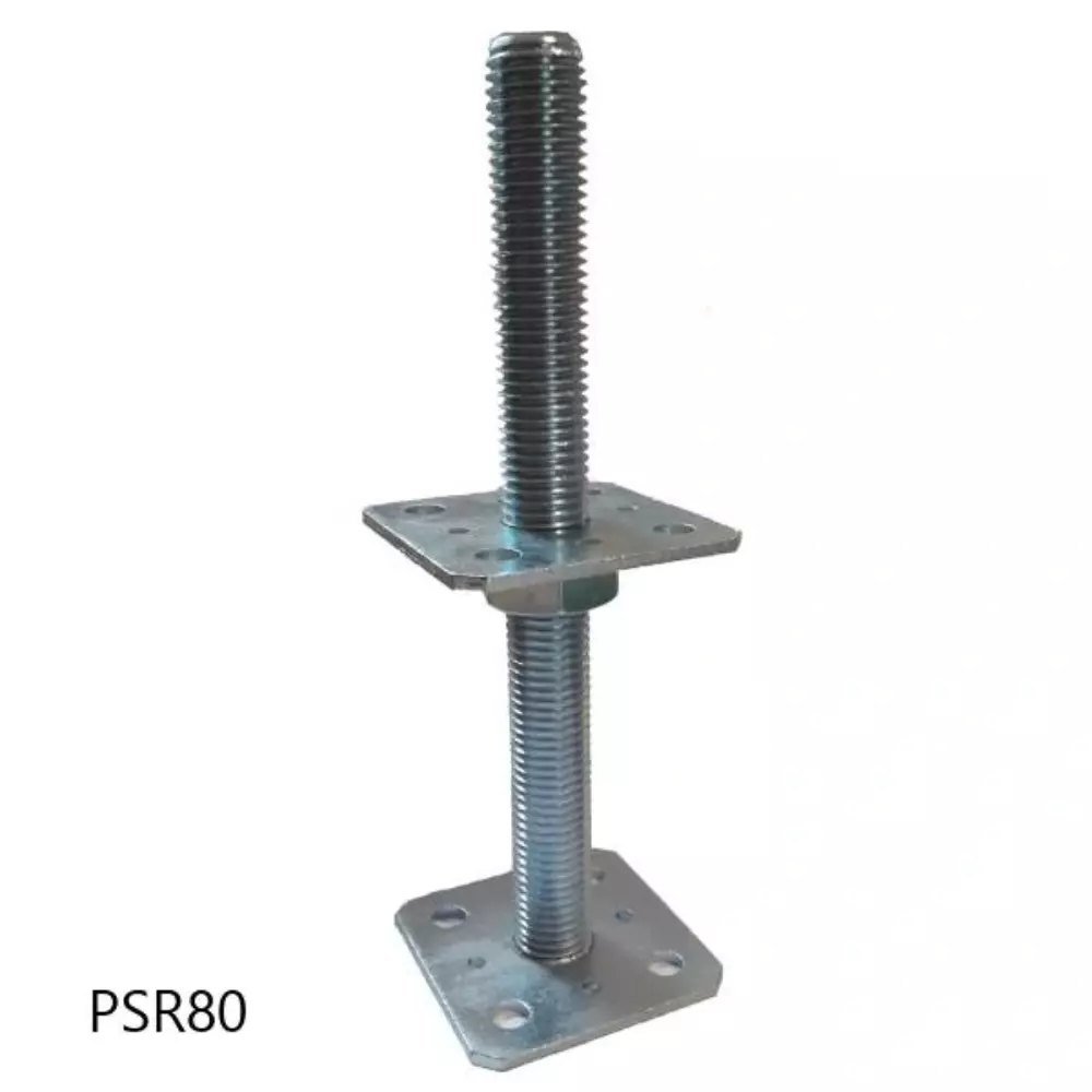 Podstawa słupa z gwintem 80x80x250x4,0 / M24 TZPSR80