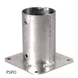 Podstawa słupa przykręcana o 100x150 / 150x150 TZPSPO2 - obrazek 2
