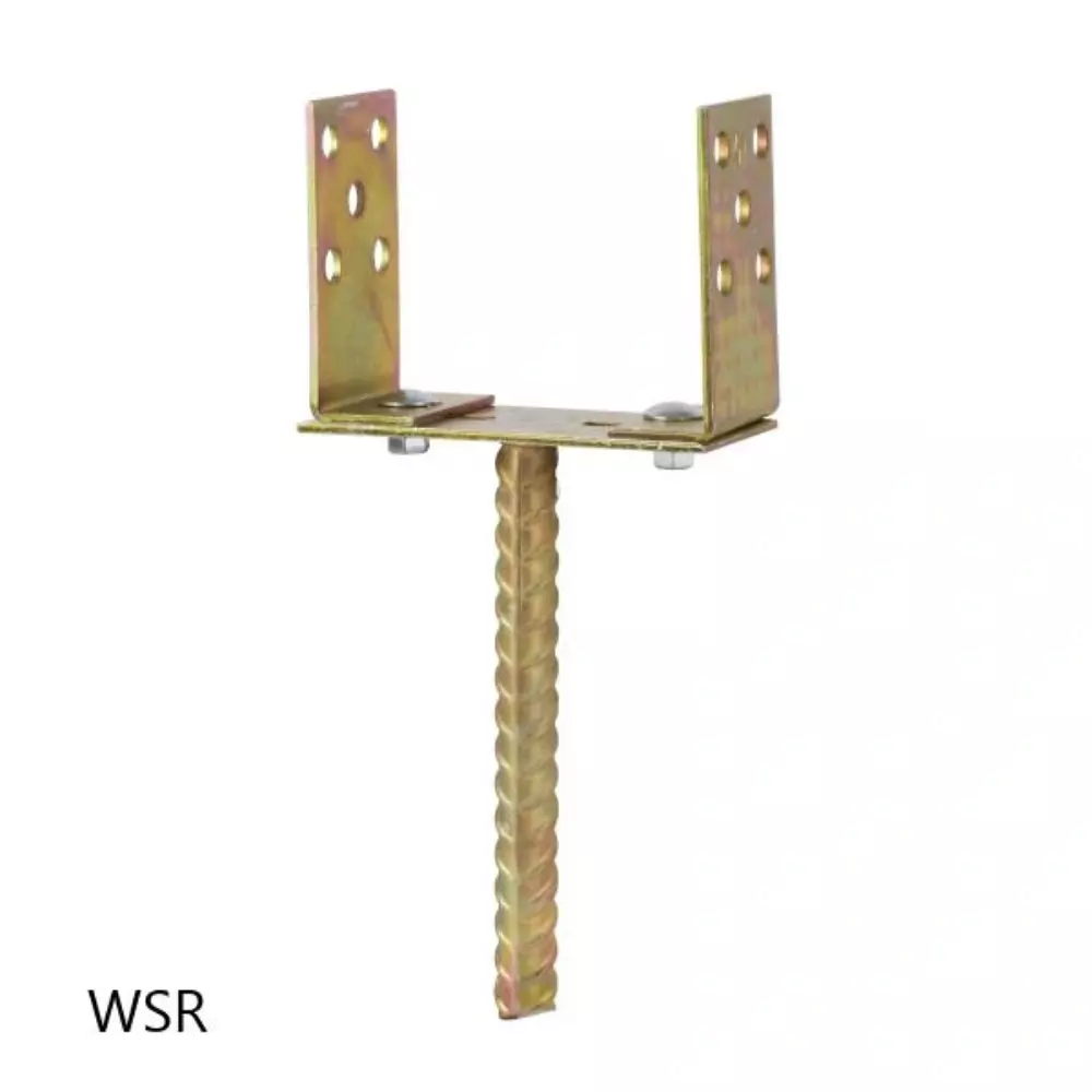 Wspornik słupka regulowany 100x0-150x4,0 TZWSR1