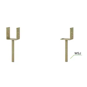 Wspornik słupka stały 160x60x120x4,0 TZWSS16 - obrazek 3