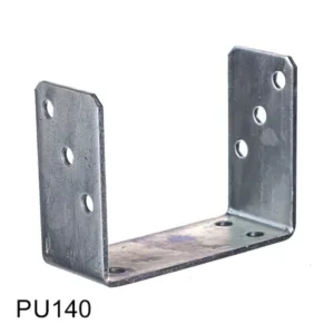 Wspornik słupka "U" 140x60x110x4,0 TZPU14 - obrazek 1
