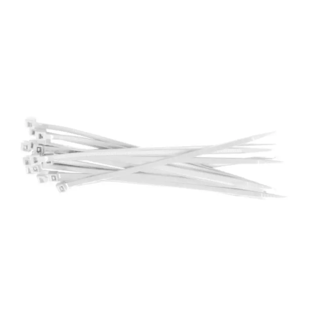 OPASKI NYLONOWE BIAŁE 7,6x300 100szt PERFECT OPPB76300