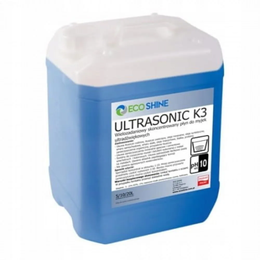 Płyn do myjek ultradźwiękowych Ultrasonic K3 5L / SUPERSONIC K4 5L