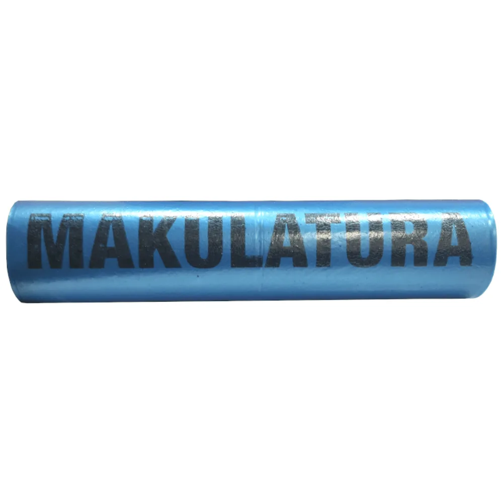 WORKI NA ŚMIECI NIEBIESKI MAKULATURA 120l 10szt