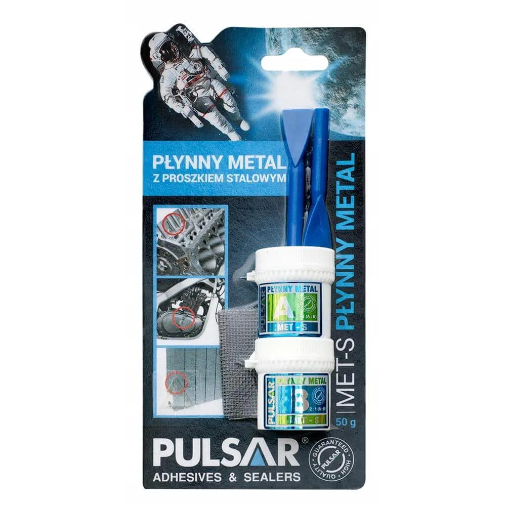 PULSAR MET-S 50 G KPL. A+B PŁYNNY METAL