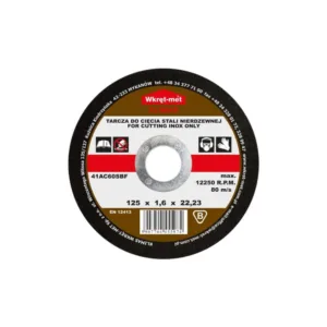 Tarcza TCSI stal nierdzewna125x1mm 10szt KLIMAS - obrazek 1