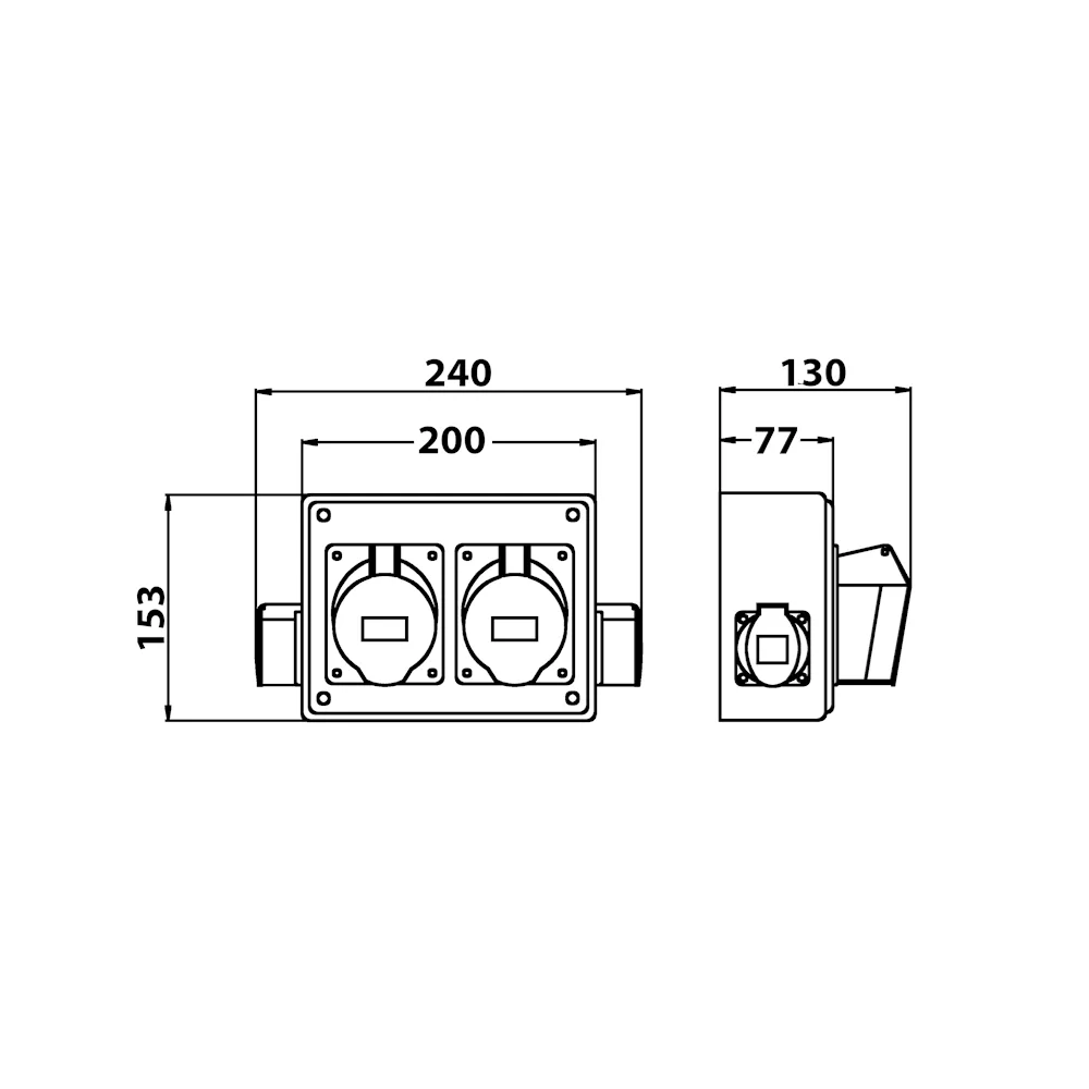 Zestaw VZ-19 2x32/5 2x250V