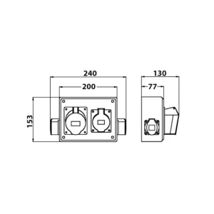 Zestaw VZ-19 32/5 16/5 2x250V - obrazek 2