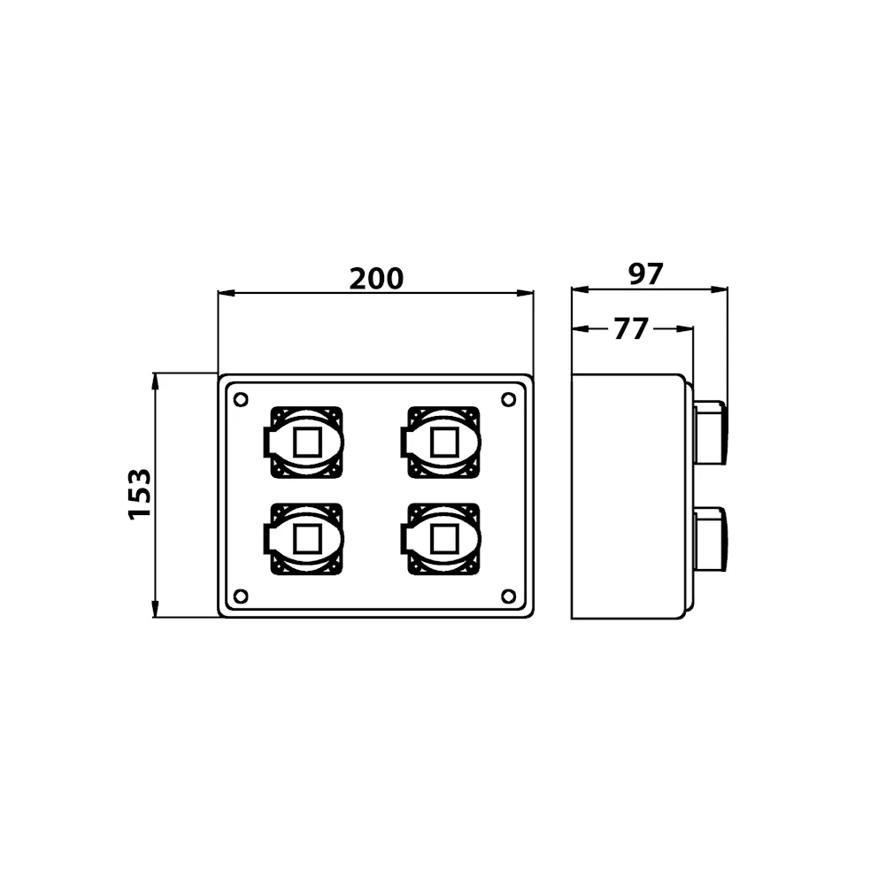 Zestaw VZ-19 4x250V