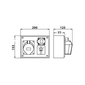 Zestaw VZ-19 L-P 32/5 250V - obrazek 2