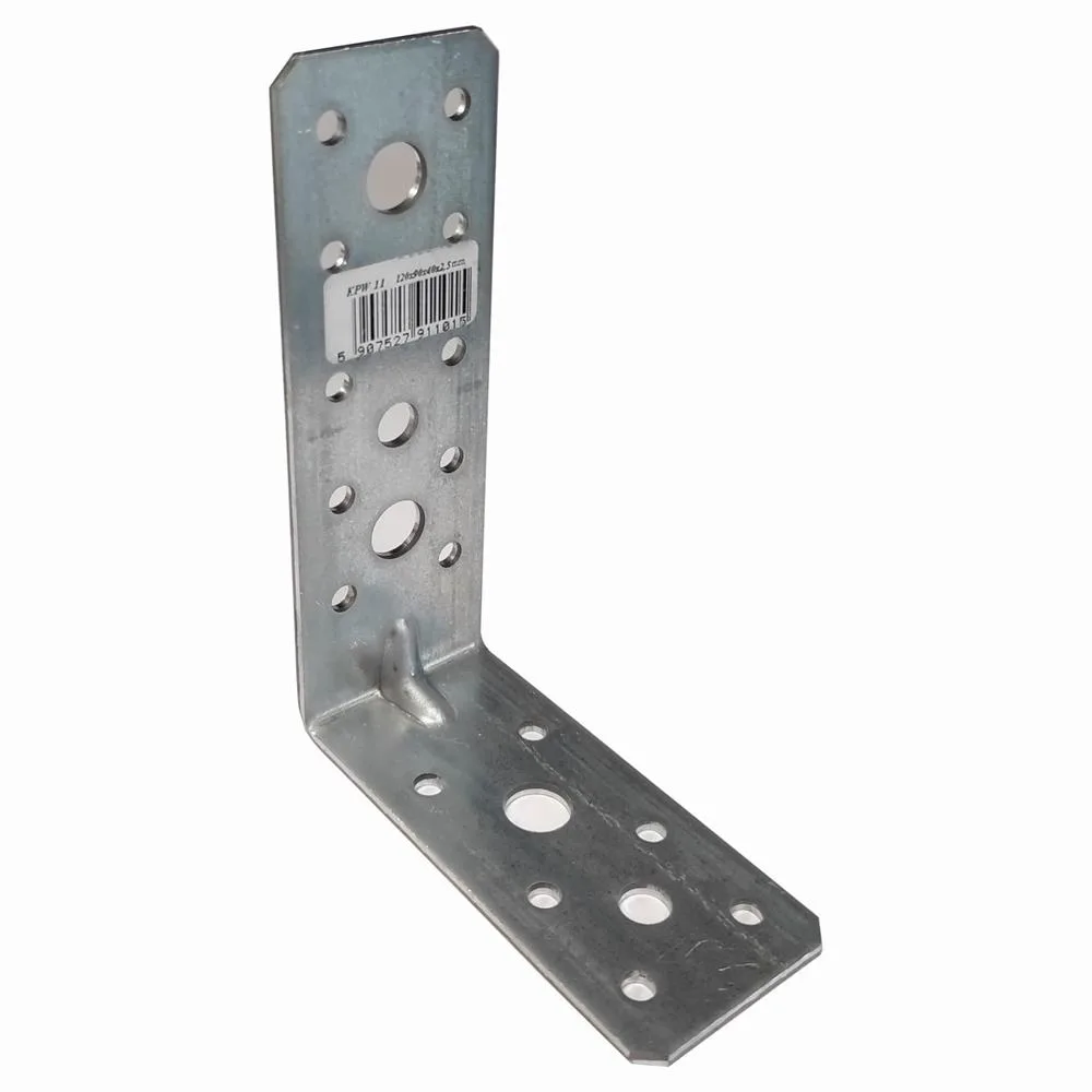 KPW11 1szt kątownik wzmocniony ciesielski 120x90x40x2,5mm