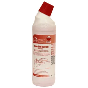 Profesjonalny żel do toalet WC łazienki SANI ACID GEL 1l butelka - obrazek 1