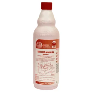 Uniwersalny preparat do czyszczenie łazienek toalet sanitariatów SANI ACID AROMA DRY 1l butelka - obrazek 1